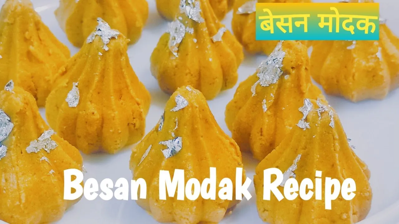 Besan Modak Recipe traditional Ganpati sweet